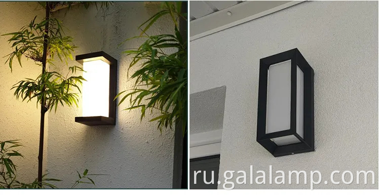 24 Вт водонепроницаемые наружные стены для элегантных садов